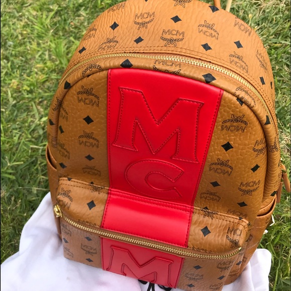 MCM authentic backpack, with verified receipt